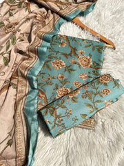 BS44 - Bin Saeed Unstitched 3 Piece Lawn