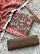 SA81 - Safina Printed Khaddar Jacquard 3P