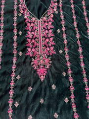 CV28 - Charizma Velvet Embroidered 3P