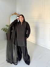 Black Farshi Shalwar three pc