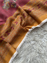 SA51 - Safina Printed Khaddar Jacquard 3P