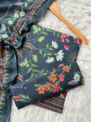 BSN58 - Bin Saeed Unstitched 3 Piece Lawn