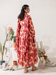 KS07 - Unstitched Printed Lawn 3P