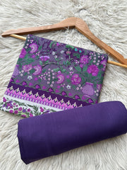 KHD32 - Khaadi Unstitched Printed 2P