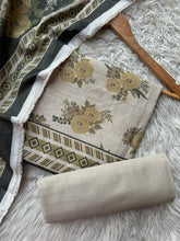 SA17 - Safina Printed Khaddar Jacquard 3P