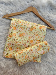 MS-55 - Allover Unstitched Lawn 2P