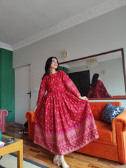 Maroon 2 Color Maxi D206