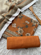 SA21 - Safina Printed Khaddar Jacquard 3P