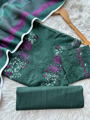 NH74 - Nureh Unstitched Embroidered Winter 3P