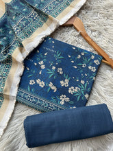 SA67 - Safina Printed Khaddar Jacquard 3P