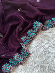 CV25 - Charizma Velvet Embroidered 3P