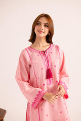 2PC Summer Embroidered Dress - 1127