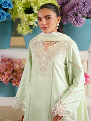 EM-004 | 3 PC Embroidered Luxury Lawn