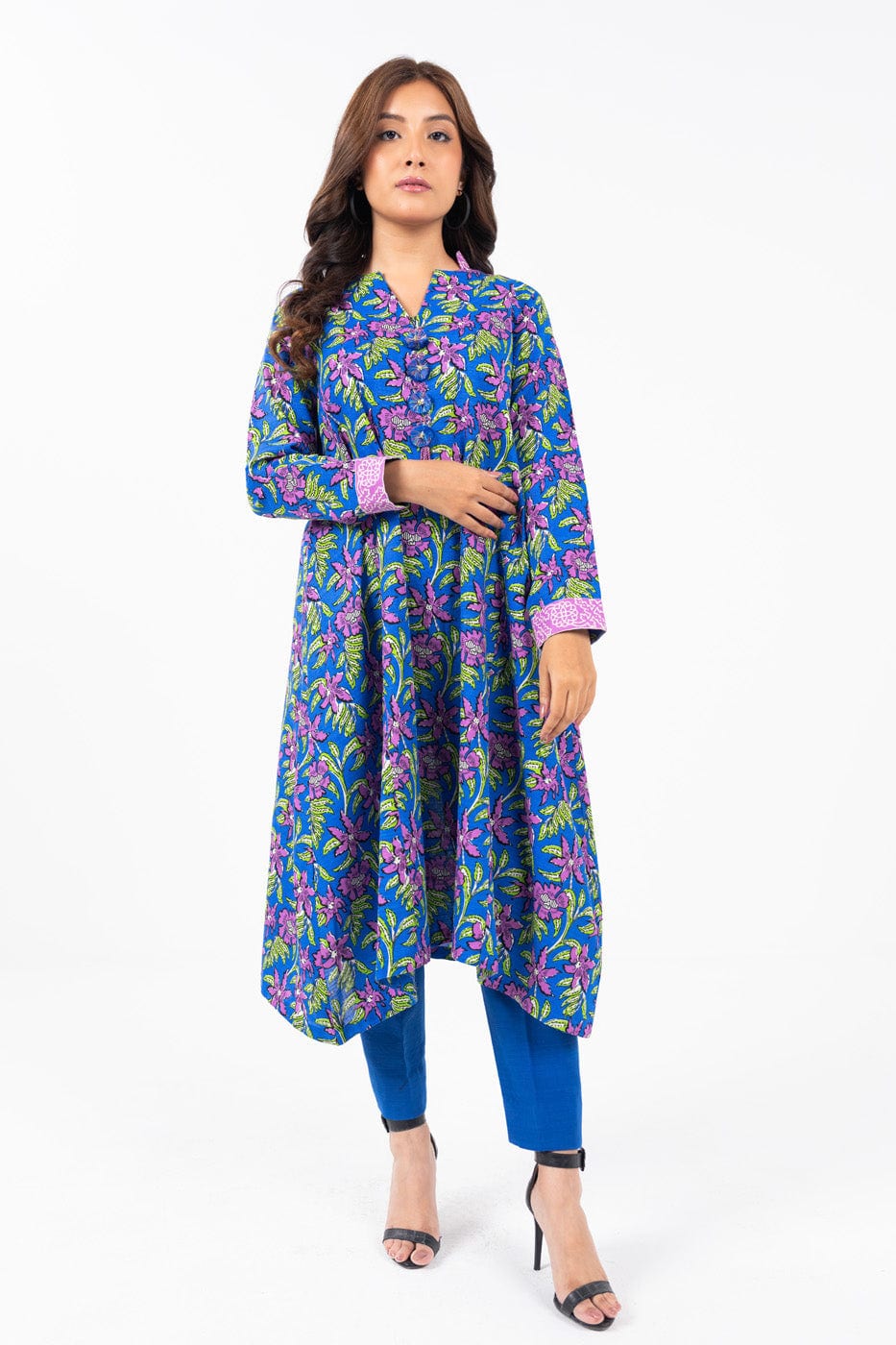 SLR25 - Alkaram Printed Khaddar 2P