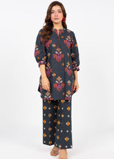 SLR68 - Alkaram Printed Khaddar 2P