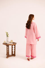 2PC Summer Embroidered Dress - 1127