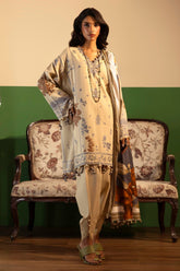 M245 - Sana Safinaz Slub Embroidered 3P