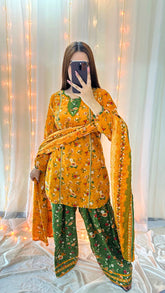 BSN37 - Bin Saeed Unstitched 3 Piece Lawn