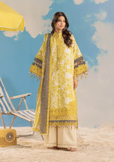 BZ 04 - Bonanza Unstitched Lawn Printed 3P
