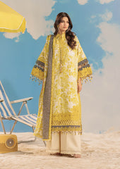 BZ 04 - Bonanza Unstitched Lawn Printed 3P