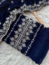 CV6 - Charizma Velvet Embroidered 3P