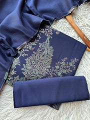 KA04 - Khaadi Jacquard Unstitched 3P