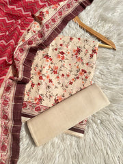 BS41 - Bin Saeed Unstitched 3 Piece Lawn