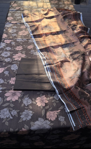SA16 - Safina Unstitched Printed Lawn 3P