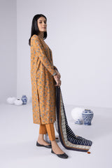 SP 18 - Unstitched Printed Lawn 3P