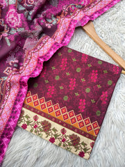 ZB12 - Mix Brand Khaddar 2P