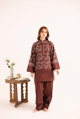 2PC Summer Embroidered Dress - 1130