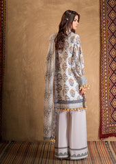 BZ 02 - Bonanza Unstitched Lawn Printed 3P