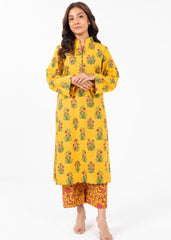 SLR51 - Alkaram Printed Khaddar 2P