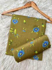 MS-185 - Allover Unstitched Lawn 2P