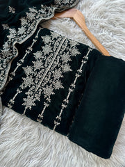 CV2 - Charizma Velvet Embroidered 3P