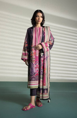 SP 28 - Unstitched Printed Lawn 3P
