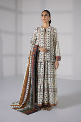 SP 32 - Unstitched Printed Lawn 3P