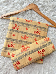 MS-213 - Allover Unstitched Khaddar 2P