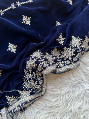 CV6 - Charizma Velvet Embroidered 3P