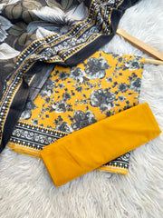 BSN19 - Bin Saeed Unstitched 3 Piece Lawn