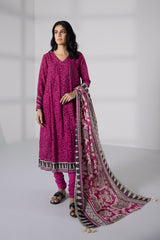 SP 35 - Unstitched Printed Lawn 3P