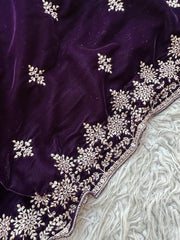 CV13 - Charizma Velvet Embroidered 3P