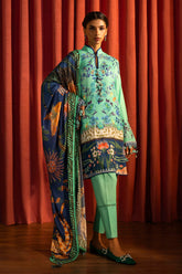 M251 - Sana Safinaz Linen Embroidered 3P