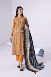SP 18 - Unstitched Printed Lawn 3P