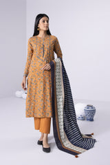 SP 18 - Unstitched Printed Lawn 3P