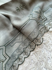 CH25 - Charizma Unstitched Embroidered Winter 3P