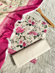 B23 - Bonanza Unstitched Lawn Printed 3P