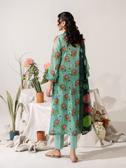 KS06 - Unstitched Printed Lawn 3P