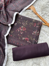 SA57 - Safina Printed Khaddar Jacquard 3P