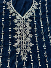 CV11 - Charizma Velvet Embroidered 3P